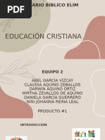 Bases Biblicas de La Educación