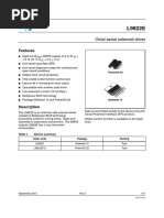 L9822E Octal Serial Solenoid Driver