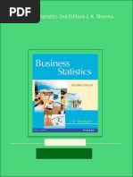 Instant Download Business Statistics 2nd Edition J. K. Sharma PDF All Chapters