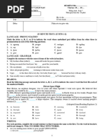 G7-15minute Test 1 (Units 1-2)