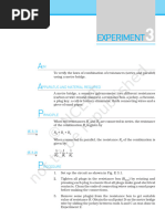 Practical 14 Series Parallel Meter Bridge