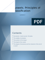 Vowel Classification