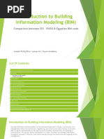 Introduction To Building Information Modeling (BIM) : Comparison Between ISO 19650 & Egyptian BIM Code