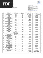 5a's Home Construction Proposal