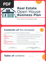 Real Estate Open House Business Plan by Slidesgo