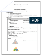 4 Detailed Lesson Plan in Mathematics 4