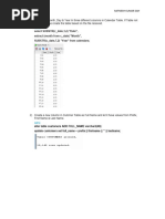 SQL Project Coding