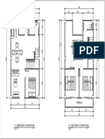 Laundry T&B: Ground Floor Plan Second Floor Plan