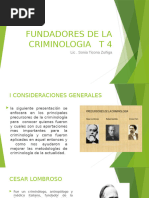 Fundadores de La Criminologia T 5