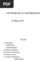 Facteurs de La Cancerogènése