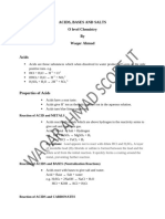 ACIDS Bases Salts