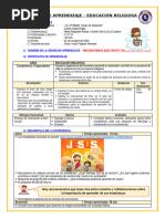 Sesión 07 - Educación Religiosa - Reconocemos Que Cristo Vive Entre Nosotros