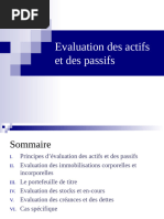 CA - P2 Elève Evaluation Des Actifs Et Des Passifs À Compléter