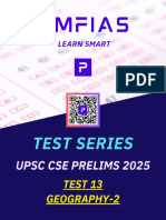 TS 25 13 Geography II Solutions