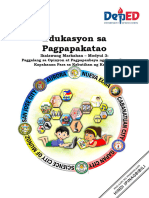 Edukasyon Sa Pagpapakatao: Ikalawang Markahan - Modyul 3