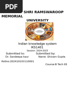 Indian Knowledge System PPT On Avatar of Lord Vishnu