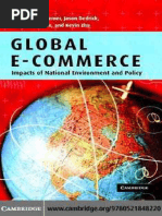 Kenneth L. Kraemer, Jason Dedrick, Nigel P. Melville, Kevin Zhu - Global E-Commerce - Impacts of National Environment and Policy-Cambridge University Press (2006)