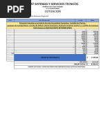 Cotizacion Intalacion de Camaras 2da Fase