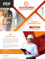 Brochure MAXTECHPERRU