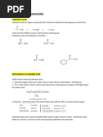 Carboxylic Acids and Esters