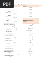 Physics Formula Sheet Name: Constants/Basic 02 Forces