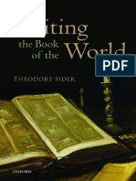 Writing The Book of The World