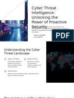 Cyber Threat Intelligence Unlocking The Power of Proactive Security