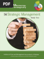 Strategic Management .