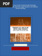 Diversity of Law in The United Arab Emirates Privacy Security and The Legal System 1st Edition Kristin Kamøy