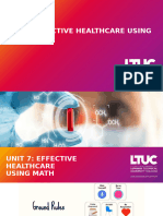 Basic Skills Effective Healthcare Using Math BTEC