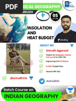 Geo-5 Insolation and Heat Budget