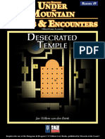 The Dungeon Under The Mountain Rooms & Encounters - Desecrated Temple