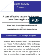 Gate Protection System - Konkan Railway