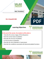 Platelets & Hemostasis