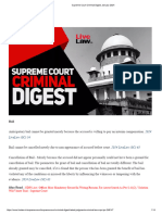 Supreme Court Criminal Digest January 2024