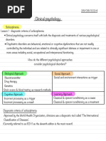 Schizo - Mood Affective - Impulse Control