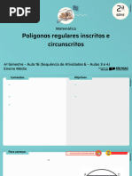 Polígonos Regulares Inscritos e Circunscritos: Matemática