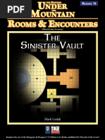 The Dungeon Under The Mountain Rooms & Encounters - The Sinister Vault