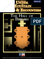 The Dungeon Under The Mountain Rooms & Encounters - The Hall of Bedlam