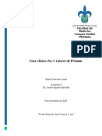 Caso Clínico No7 - Cáncer de Próstata