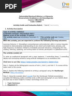 Activity Guide and Evaluation Rubric - Task 8 - Final Activity