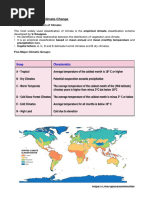 World Climate & Climate Change New