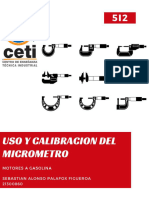 Uso y Calibracion Del Micrometro