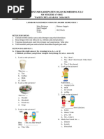 SAS 1 Kelas III - B.Inggris