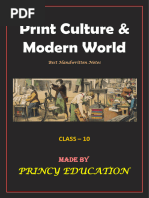 Print Culture & Modern World Final