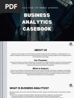 Business Analytics Casebook