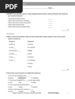 ECA2+ - Tests - Language Test 7A - 2018