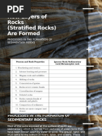 Sedimentary Rocks