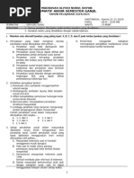 Soal Sas Sosiologi SMT 1 Kelas Xii 24-25