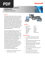 HC900 Process Controller Specifications: 51-52-03-31, October 2015